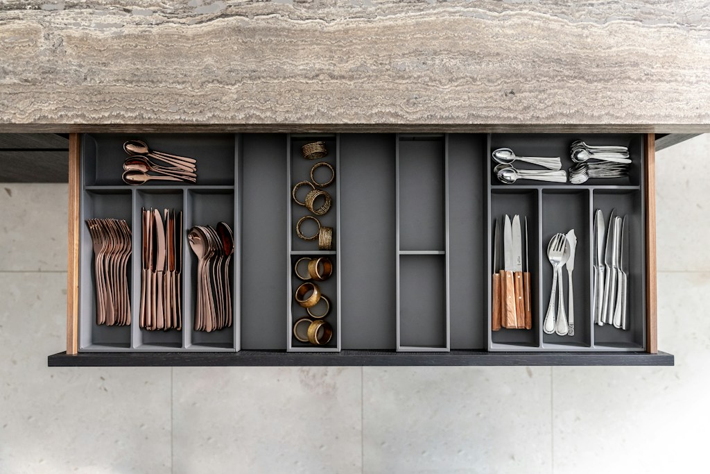 Bamboo Kitchen Organizer