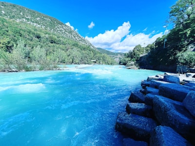 A scenic view of clean water sources.
