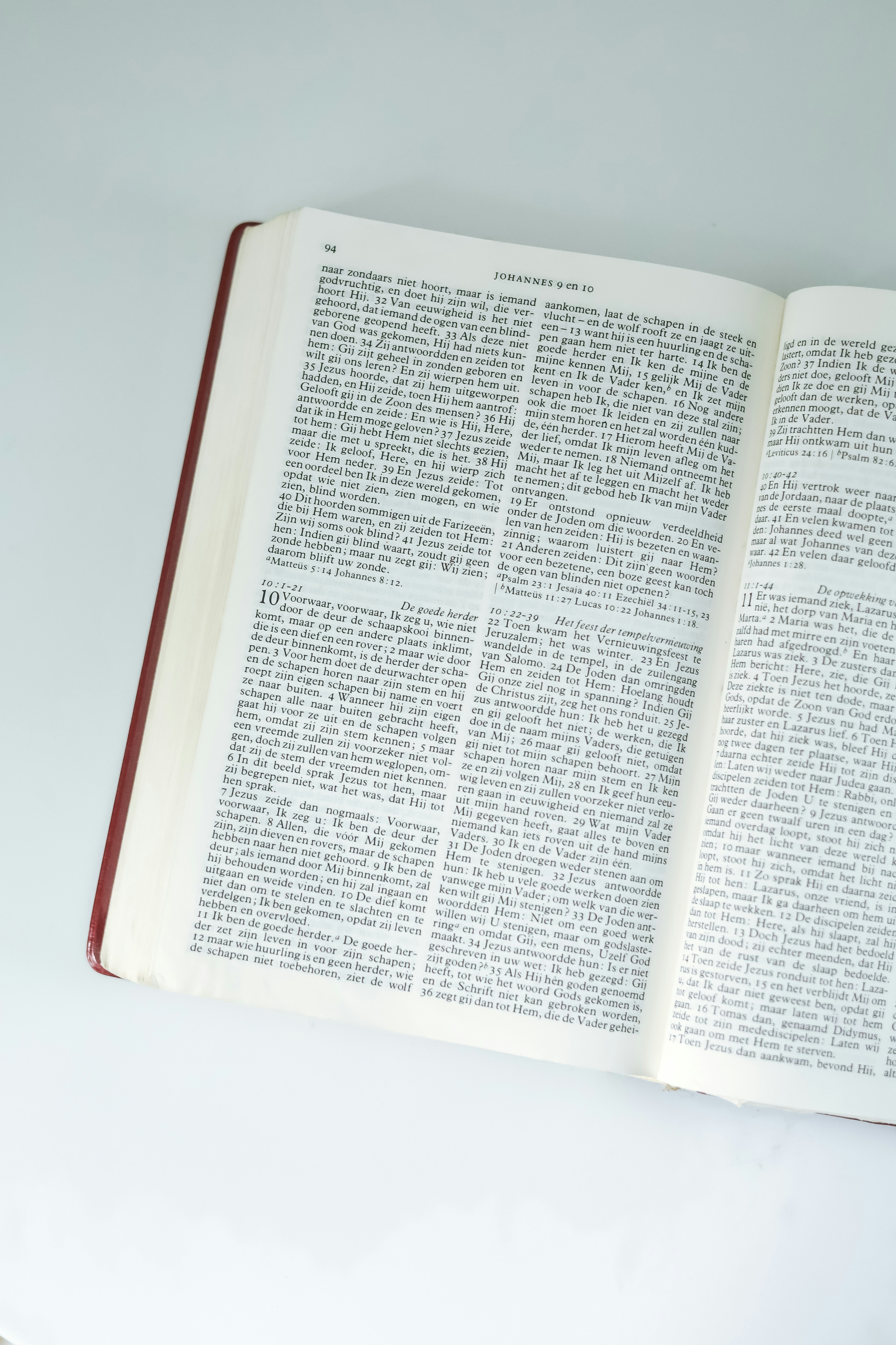 an open book sitting on top of a table
