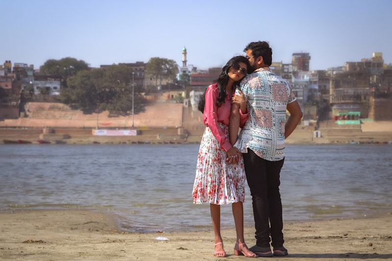 A couple having a thoughtful conversation in Hyderabad, discussing life before a major commitment