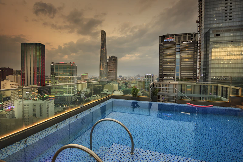 Best Hotels With Rooftop Pools in Matsuyama for Skyline Swims
