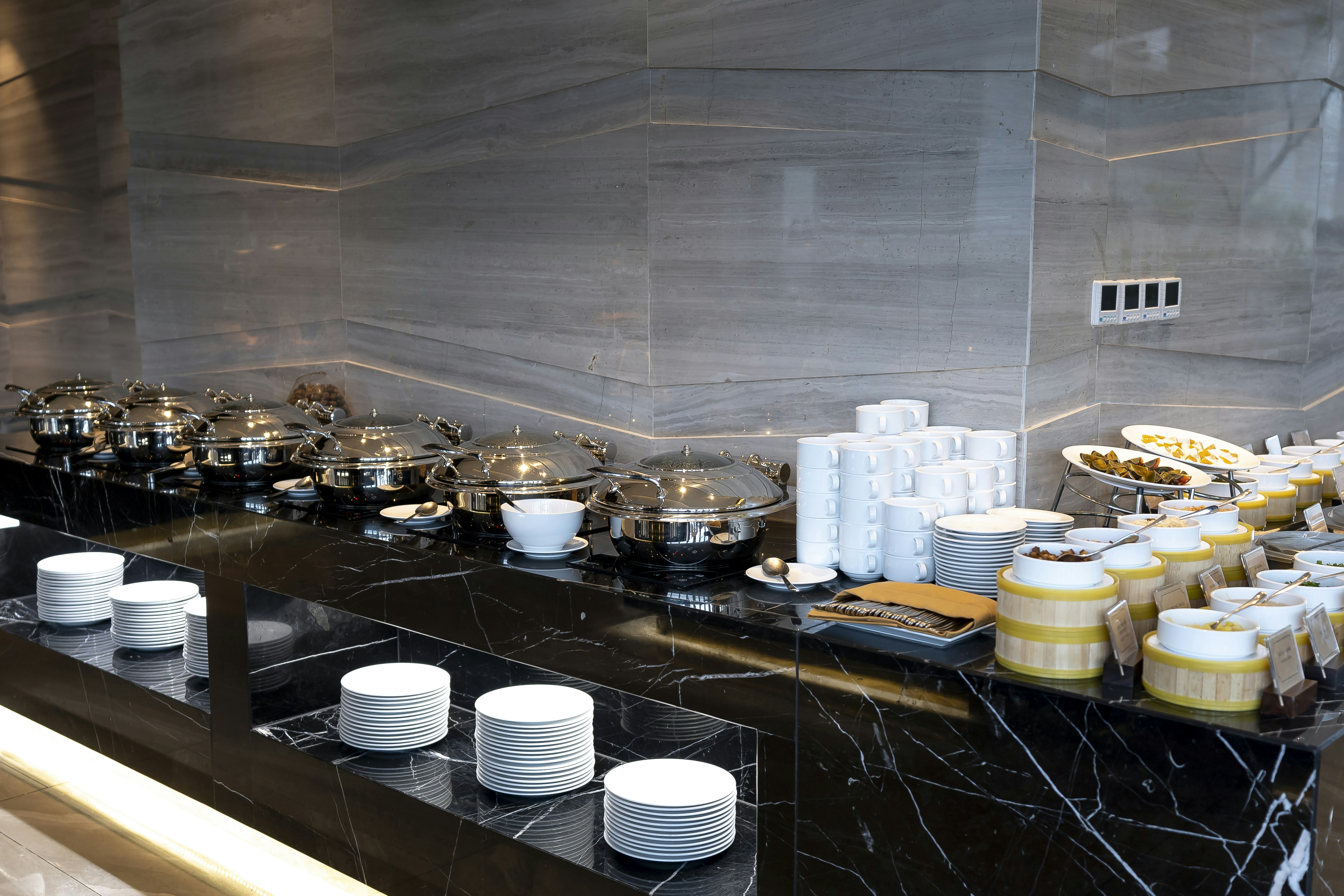 Luxury kitchen setup