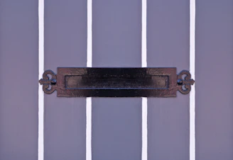 A close-up view of a mailroom table accessory designed by shalenamag.