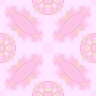 An elegant design layout featuring pastel colors and floral elements.