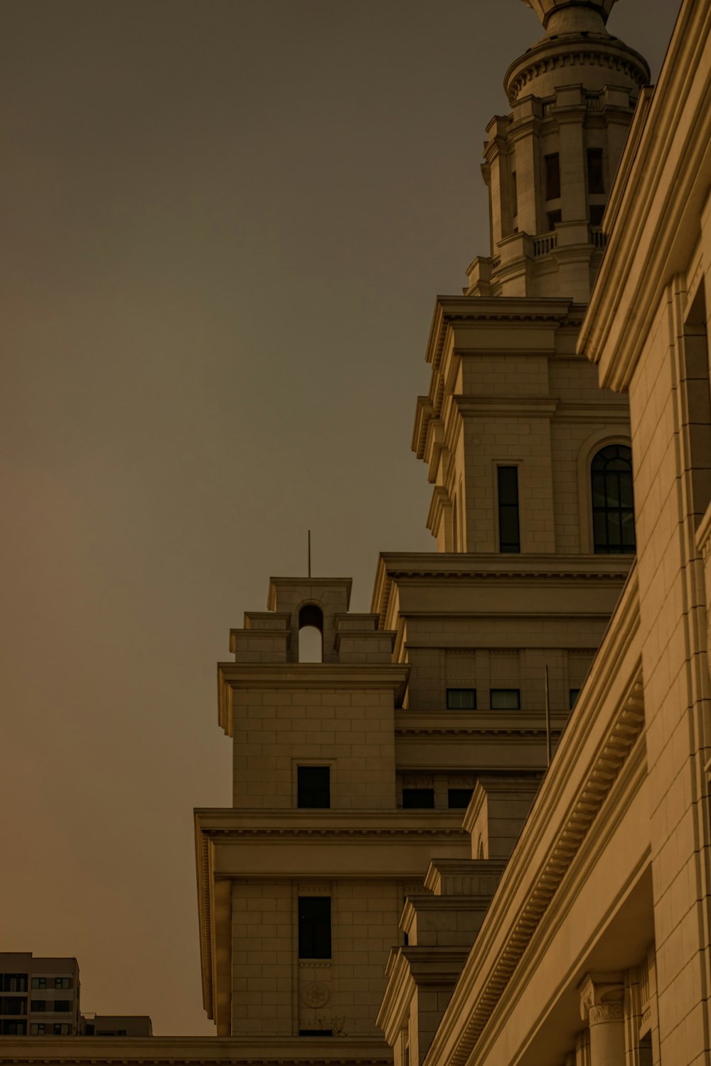 a building with a clock on the top of it