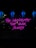Neon pink text reads 'The Laundromat That Never Sleeps' against a dark background. The illumination casts a vibrant glow, suggesting a bustling, urban nightlife setting. The surrounding area appears dimly lit, with hints of reflective surfaces.