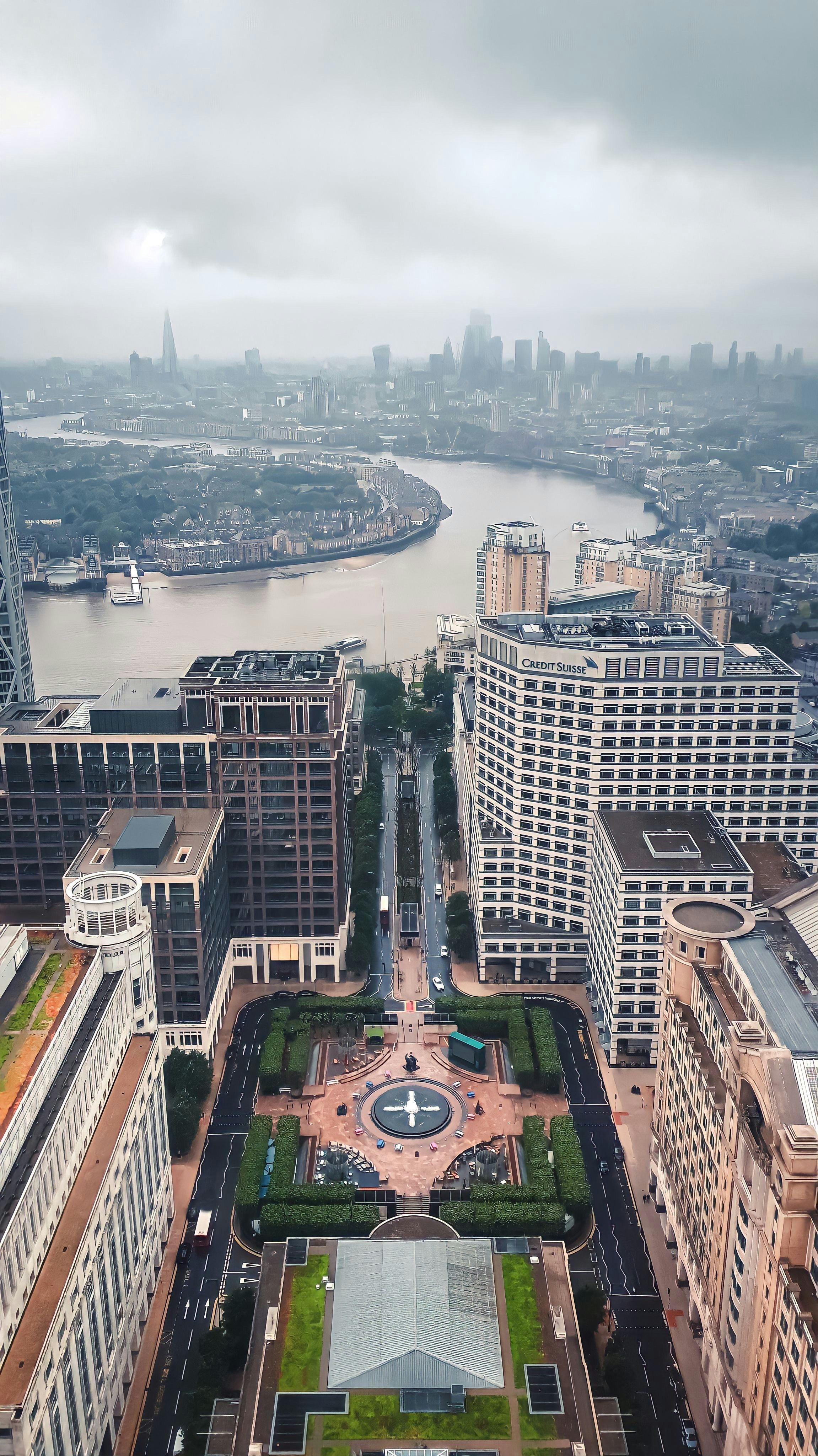 bird's eye view