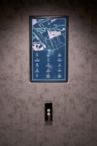 Map highlighting key locations where our elevator media screens are installed.