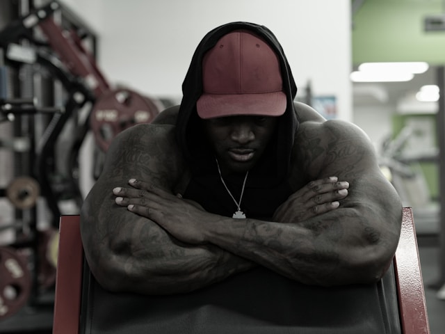 Fitness professional at the gym