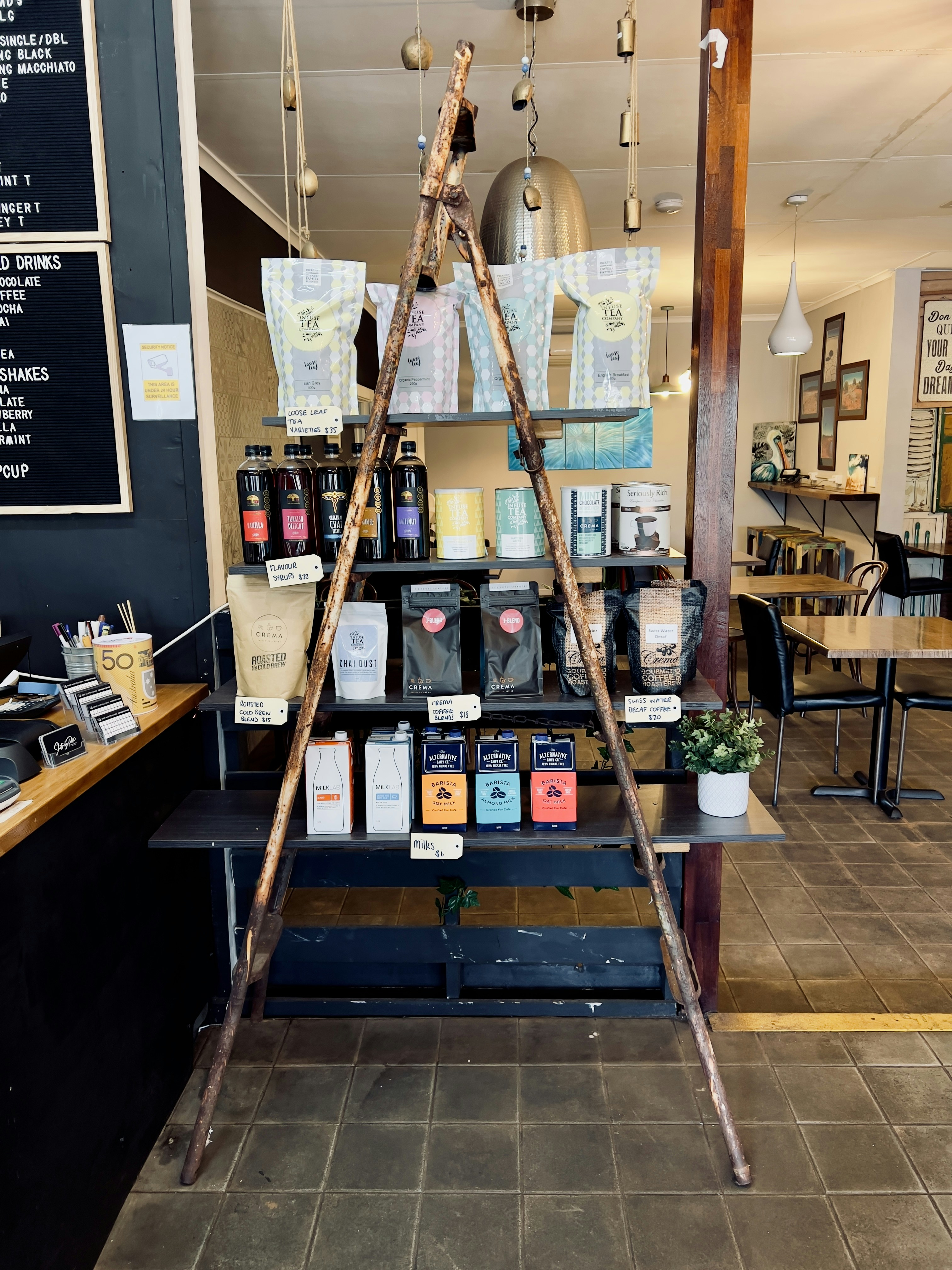 A display in a store filled with lots of items photo Free Kalgoorlie