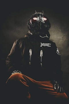 A whimsical cartoon of a horsefly wearing a tiny business suit.