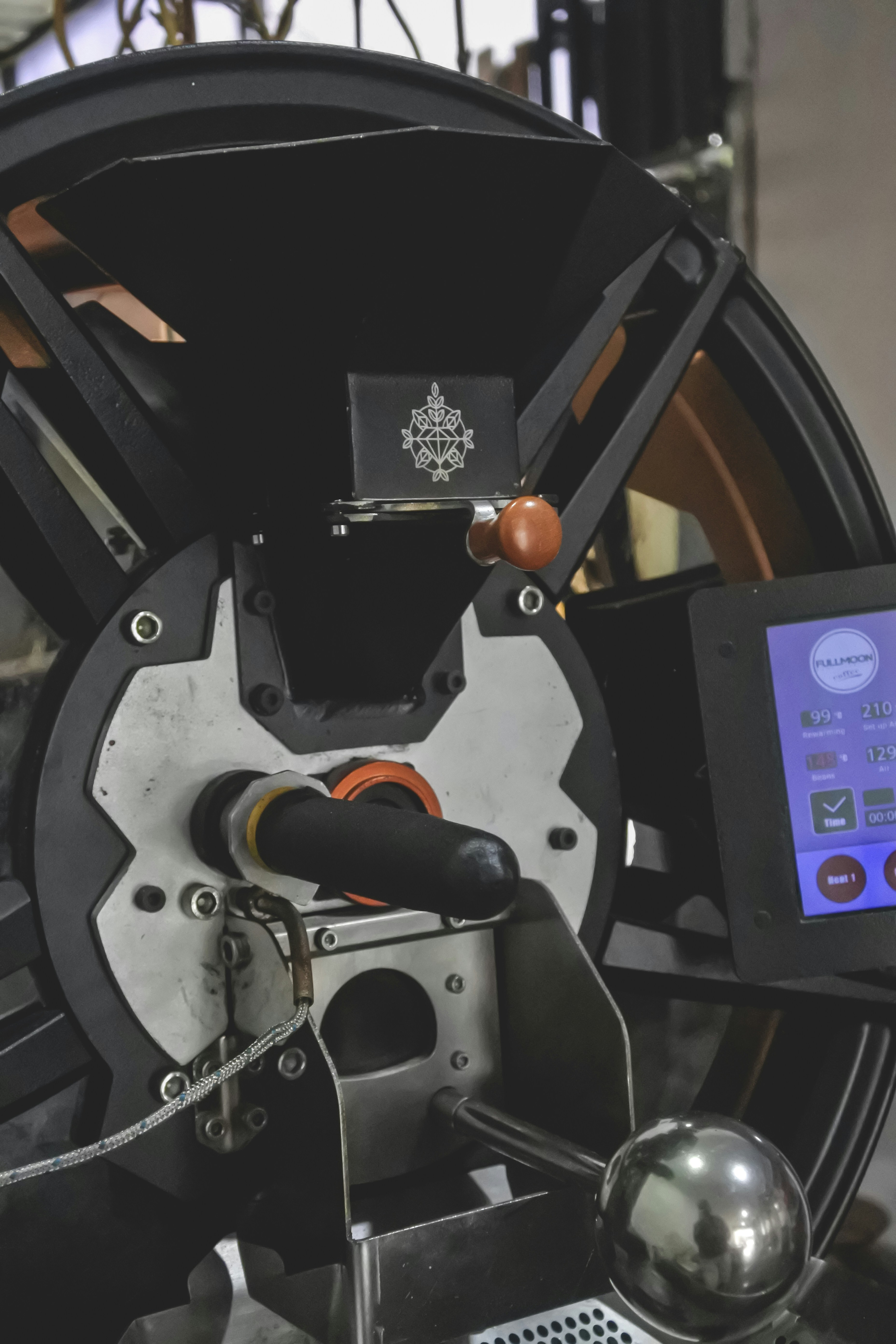 una máquina que tiene algún tipo de dispositivo en ella