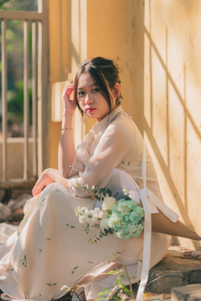 Golden Hour Floral Midi Dress