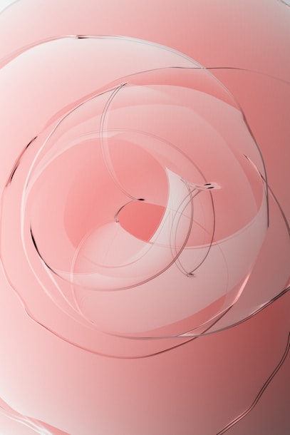 a computer generated image of a circular object