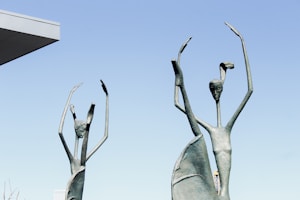 Elegant Handcrafted 3D Statue