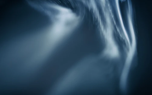 Abstract architectural lines in dark blue and white tones symbolizing clarity and structure.