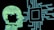 A digital, abstract representation of a human head is integrated with a circuit-like design that flows into a microchip. The overall layout suggests a fusion of technology and human elements, with intricate line patterns representing circuits.