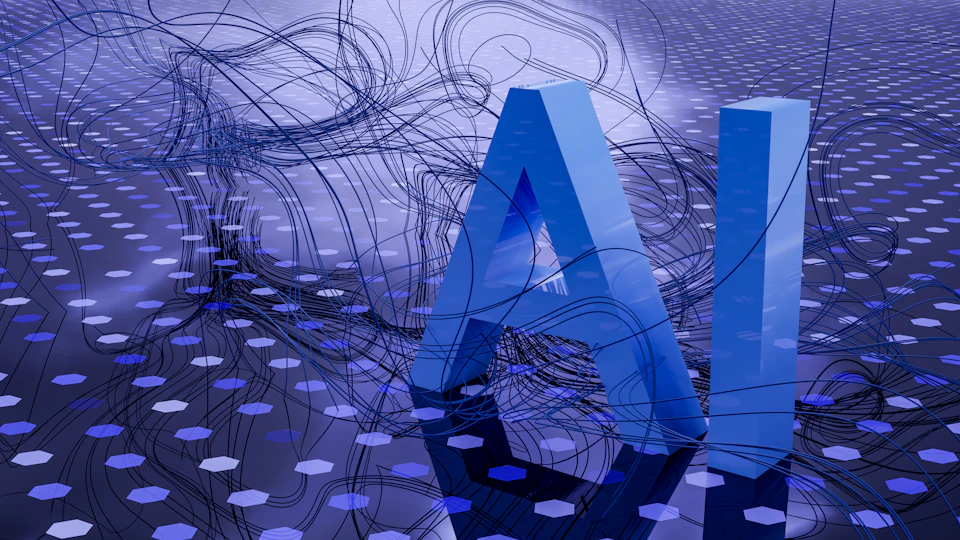 AI search intelligence interface representing answer engine visibility