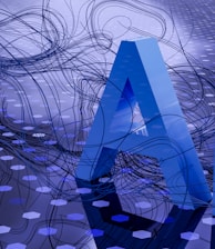 a computer generated image of the letter a