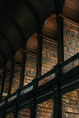 a large library filled with lots of books