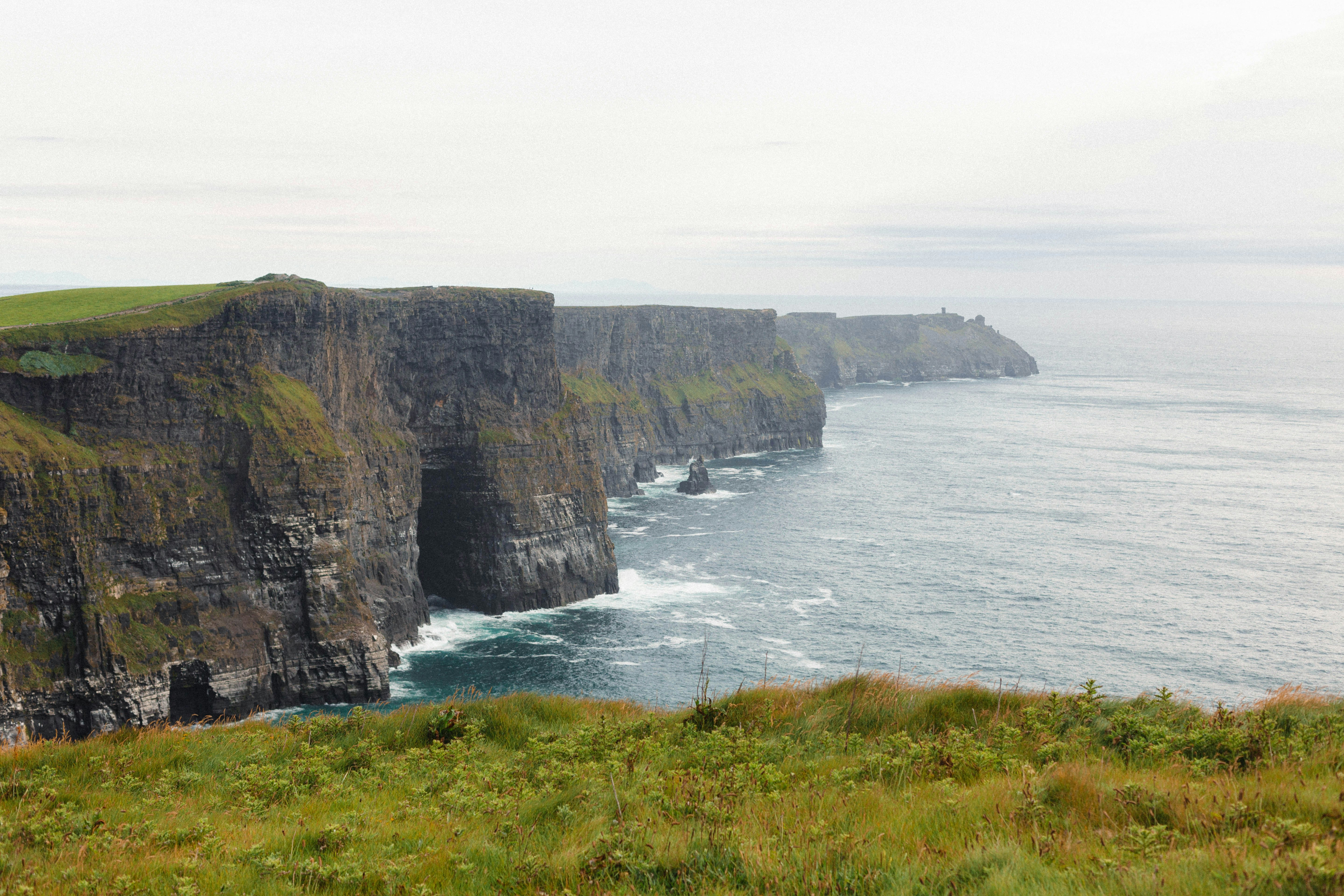 Wind and waves and cliff views, Cliffs of Moher