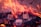 Two metallic padlocks are surrounded by flames and embers on a dark background. The fire creates an intense and dramatic effect as it engulfs the locks.