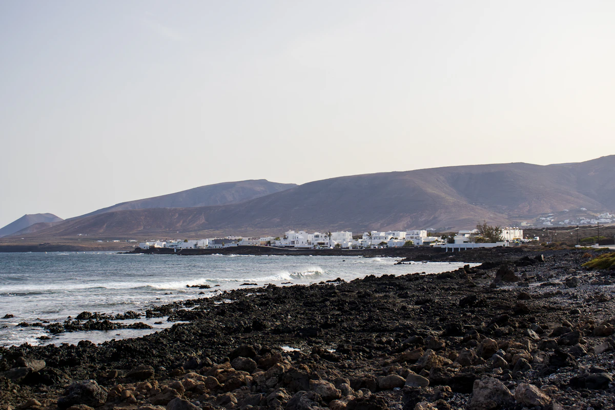 Coastline near Puerto del Carmen, Lanzarote