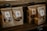 Paper bags with transparent windows are arranged on a wooden shelf, each labeled with product names such as Madeleine and Chestnuts, accompanied by price tags in both English and Chinese.