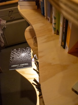 Author Egon Minar signing a book at a cozy reading event.