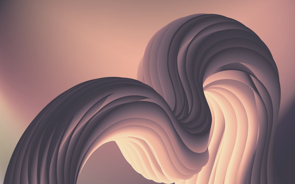 a computer generated image of a swirl
