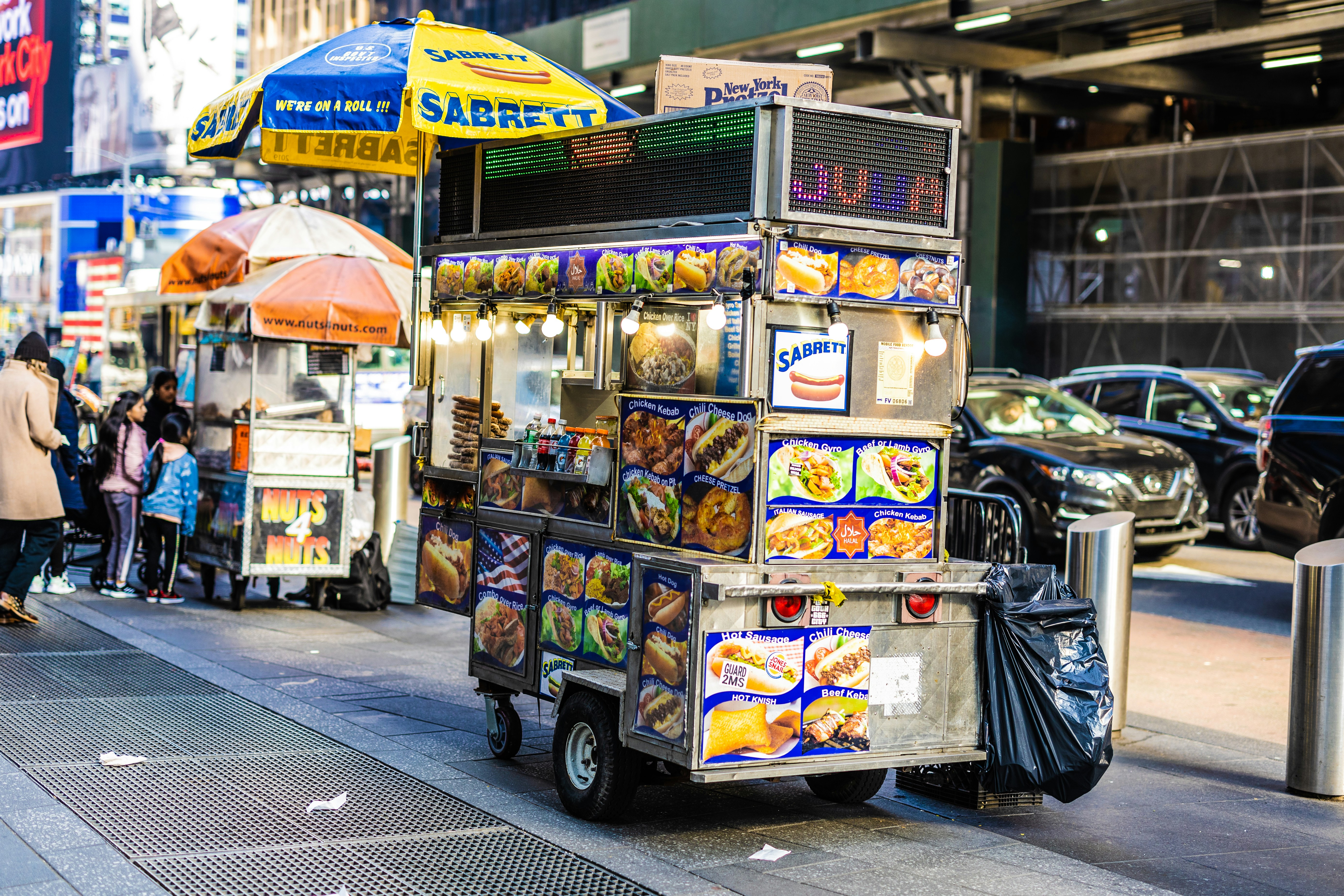 Branded Churro, Waffle, and Boba Carts
