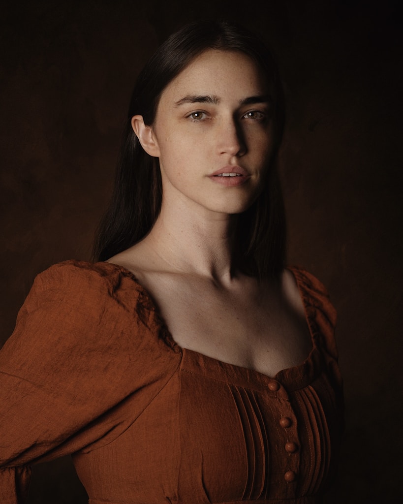 Burnt Orange Blouse