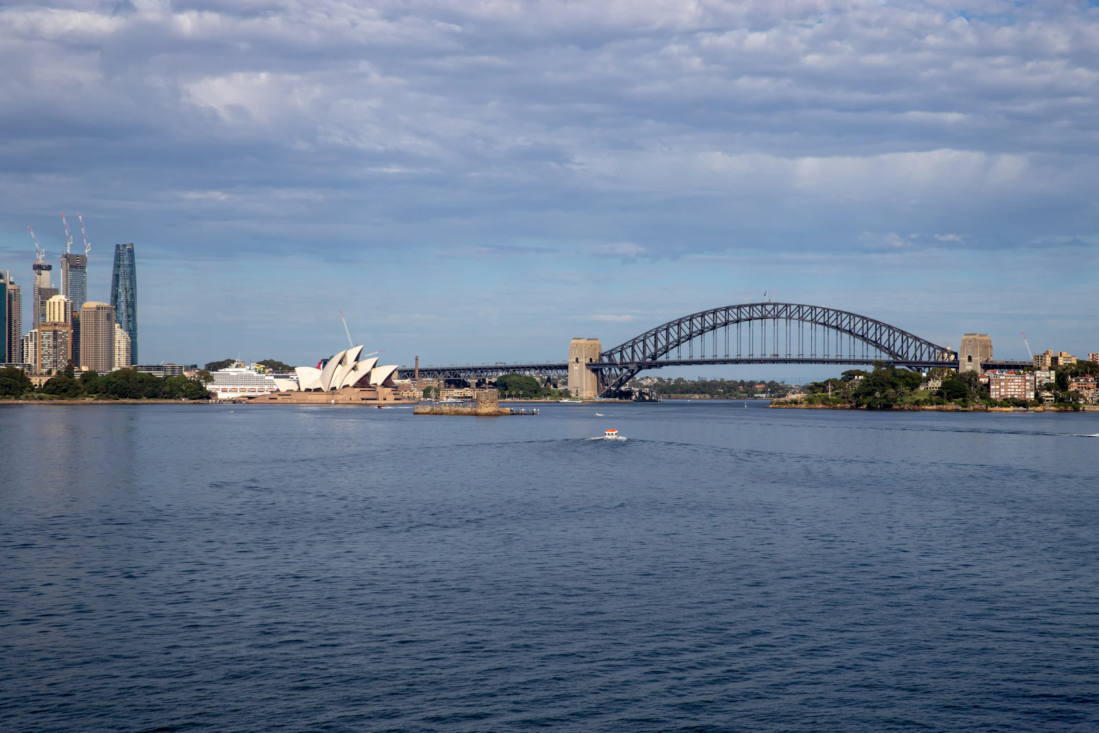 Sydney Harbour, Opera House and Harbour Bridge