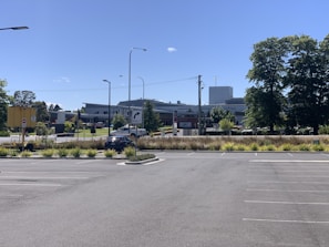A variety of parking lots shown with clear signage and easy access.