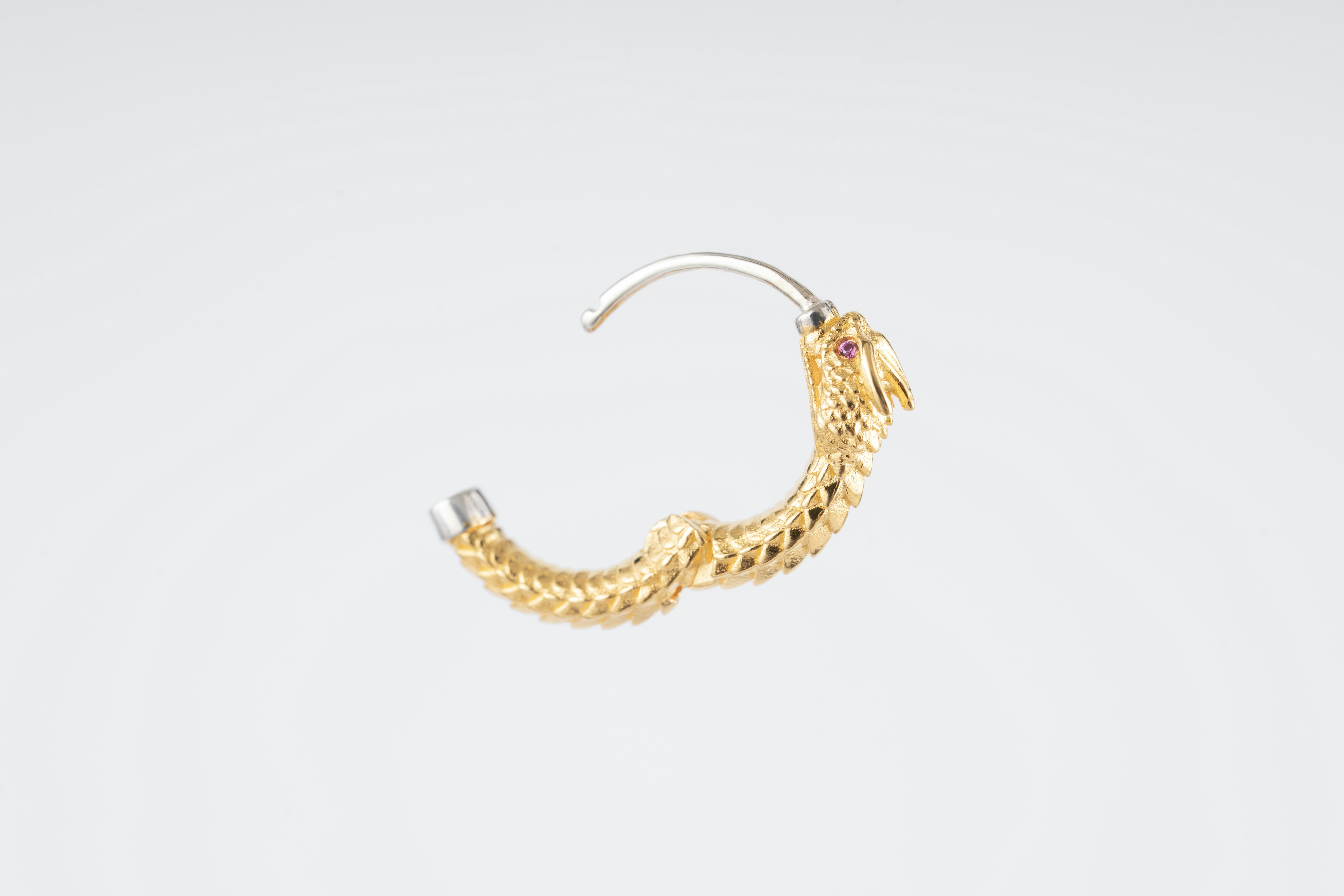 Bold and Adventurous: Styling Snake Earrings for a Trendy Look