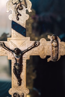 Beautifully designed crosses and crucifixes.