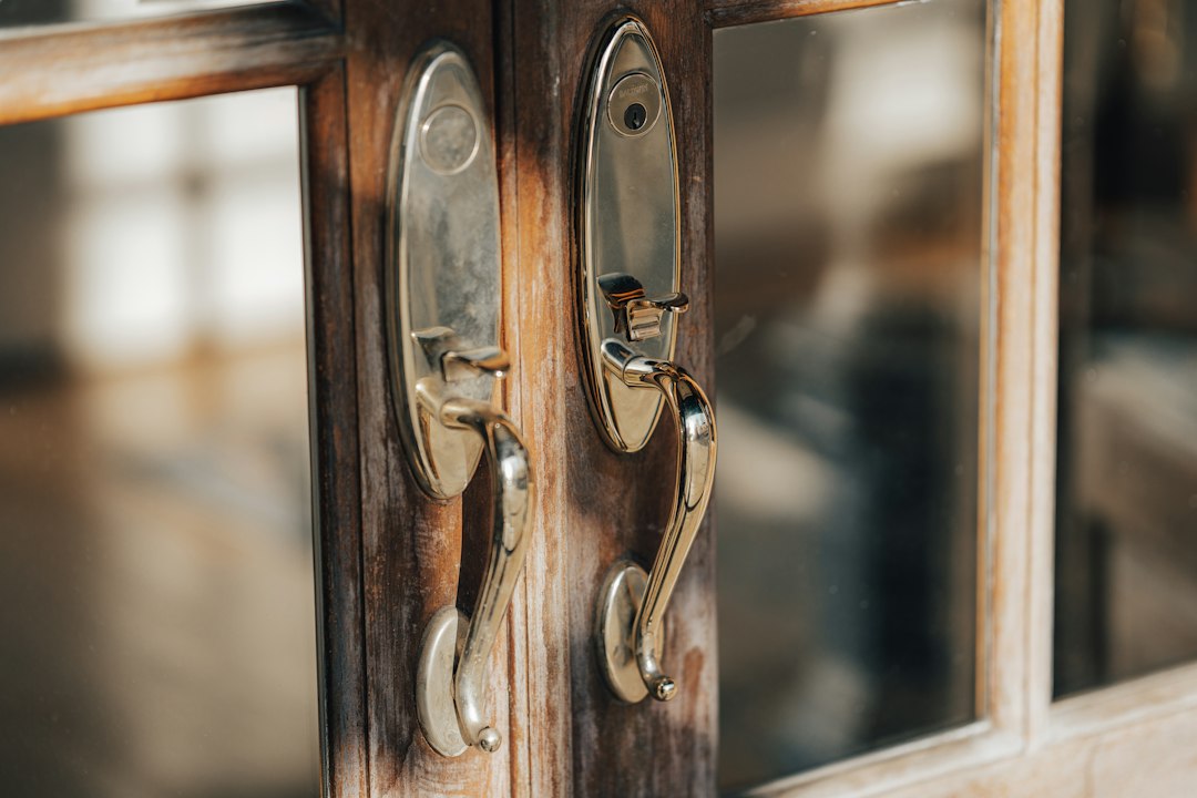 contemporary lever handle set