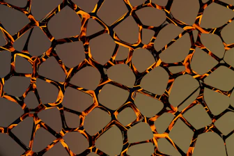 A sleek black and gold abstract network symbolizing strategic connections