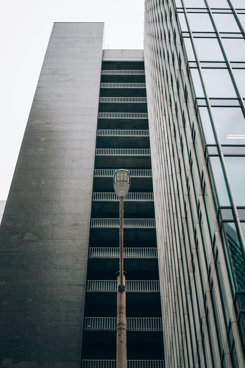 a tall building with a clock on the side of it