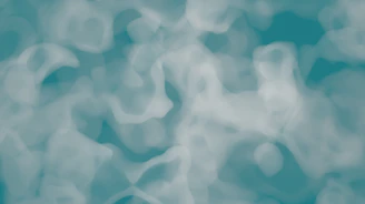 Abstract gradient overlay blending teal and lavender with soft geometric shapes