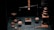 An arrangement of vintage weighing scales is prominently displayed, surrounded by copper weights and a stack of circular, graduated weights on the right. The background contrasts with the dark tones, highlighting the copper's sheen.