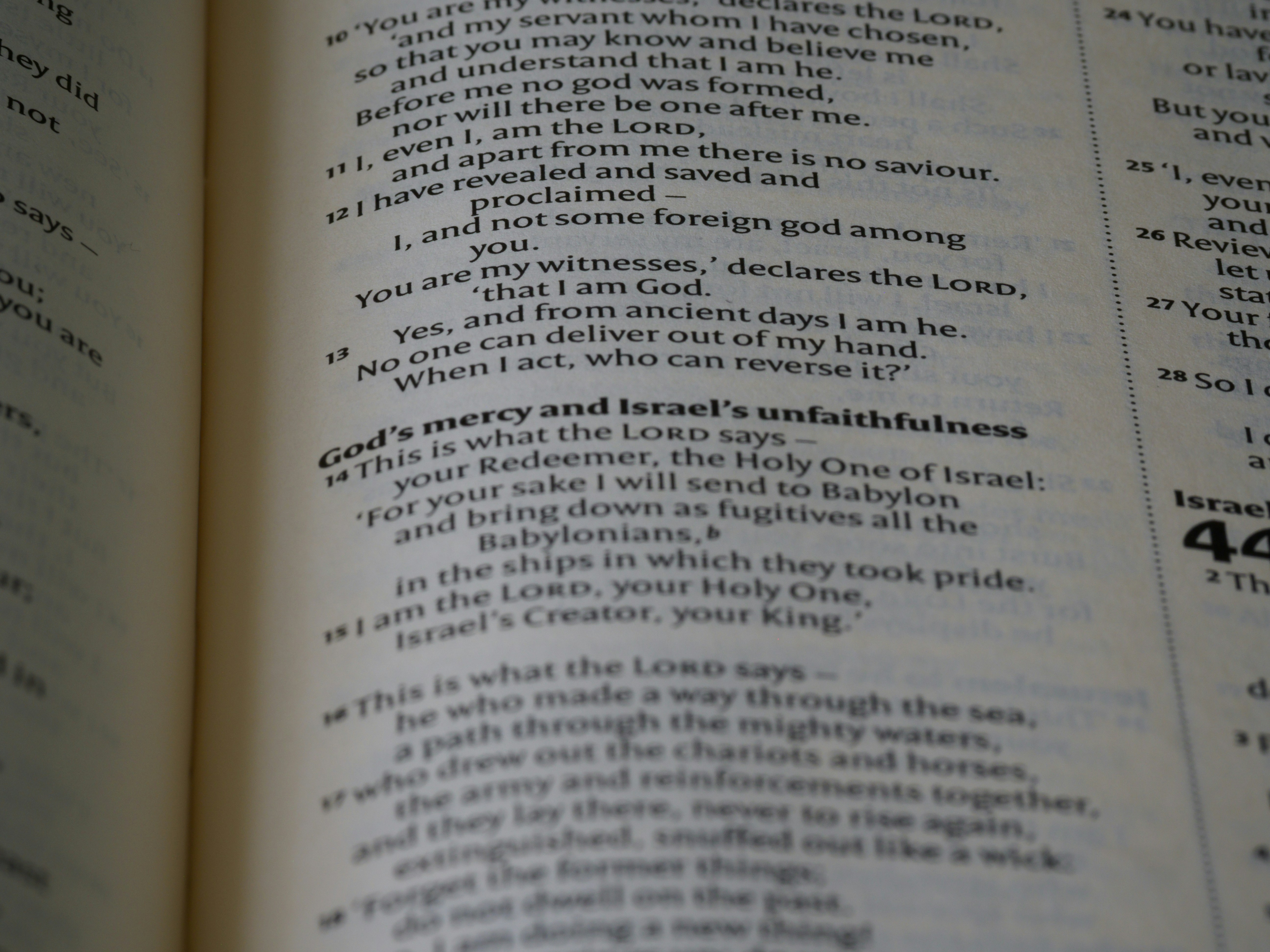 What Does the Bible Say About God?