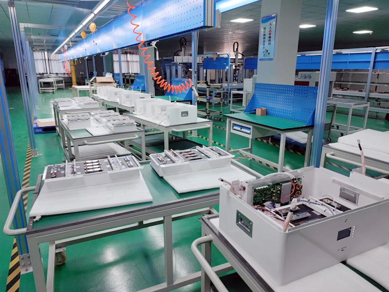 Electrical enclosure manufacturing workstations