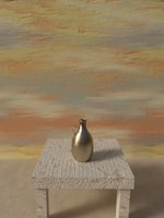 An elegant accent table featuring unique artistic designs.