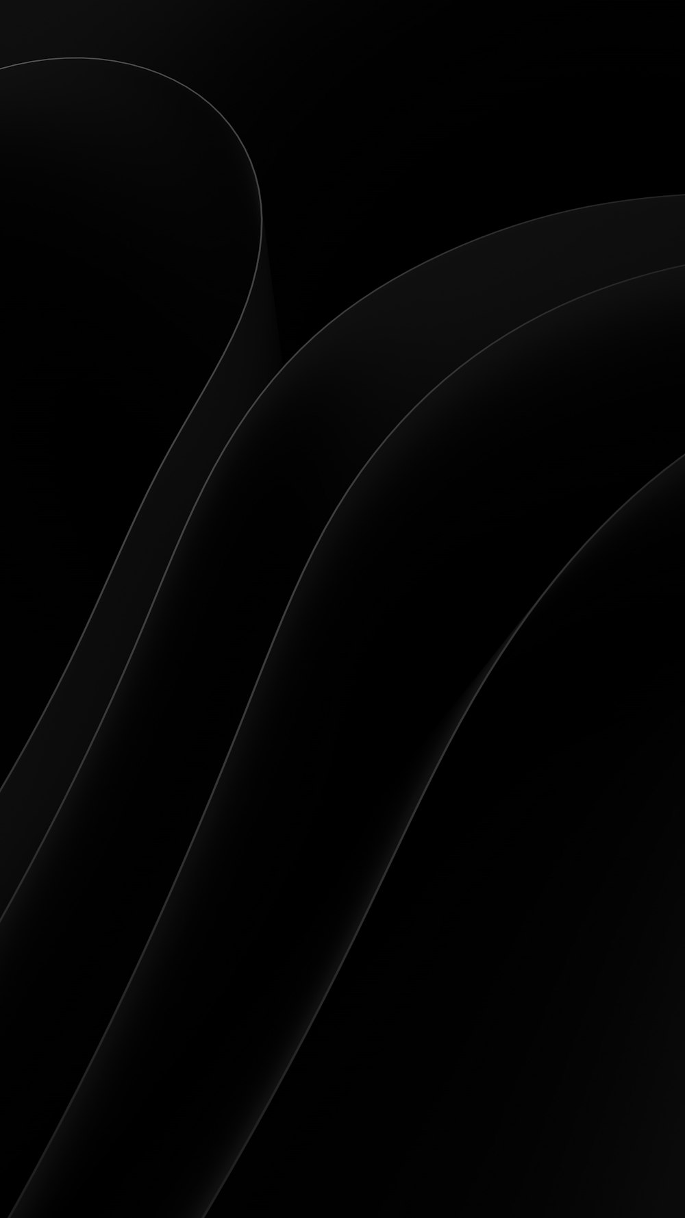 a black background with wavy lines