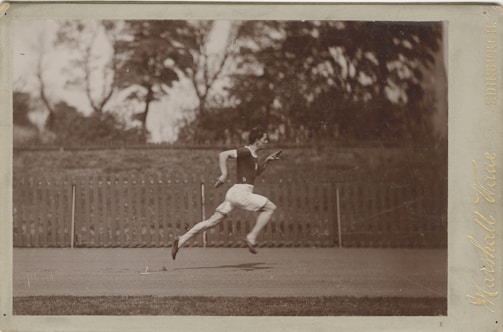 Photo of Deyvid Morales training on a skeleton track in Mexico.