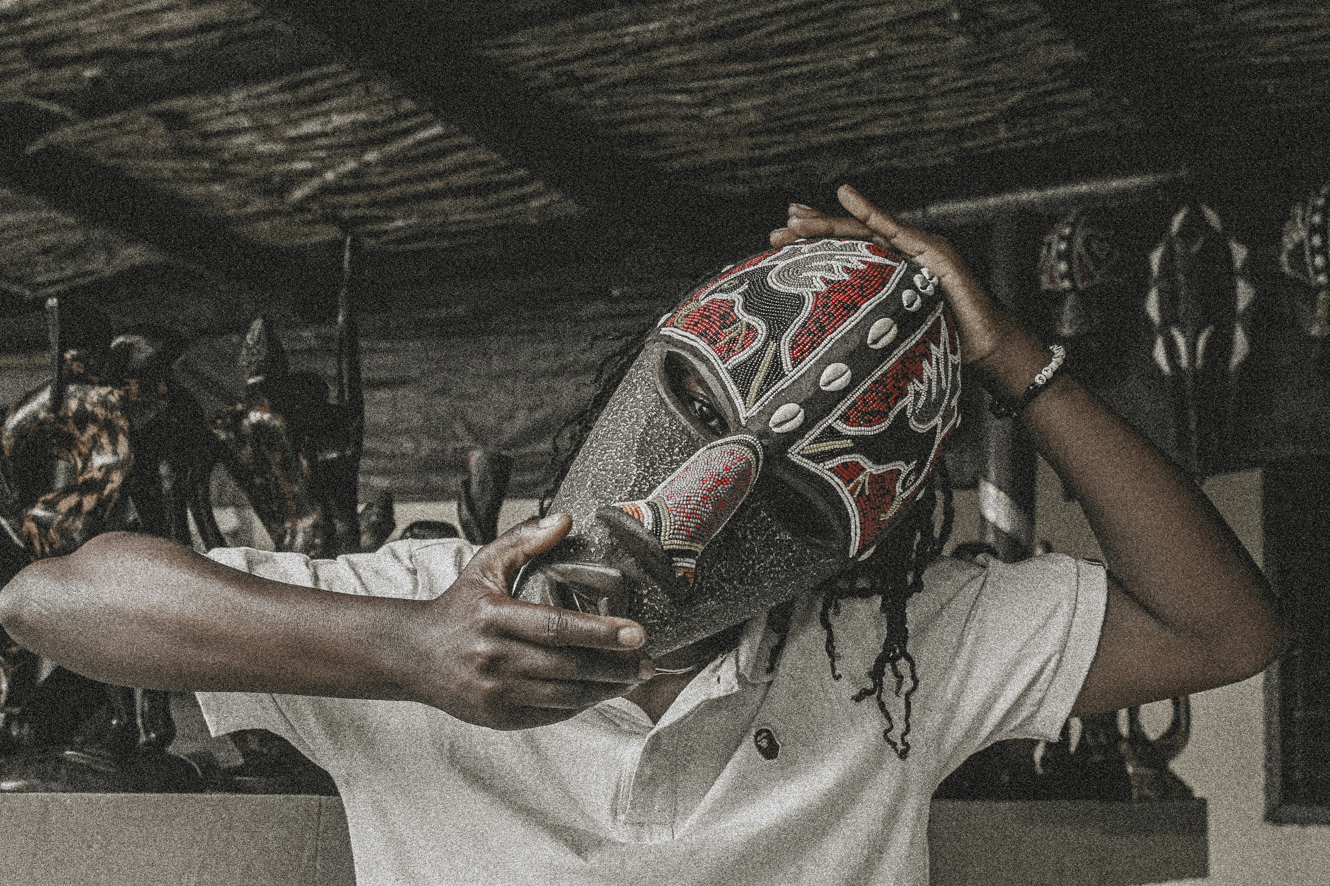 Handcrafted Wooden Mask