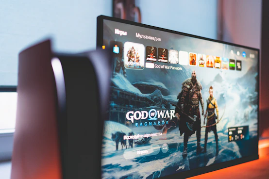 a computer screen with a video game on it