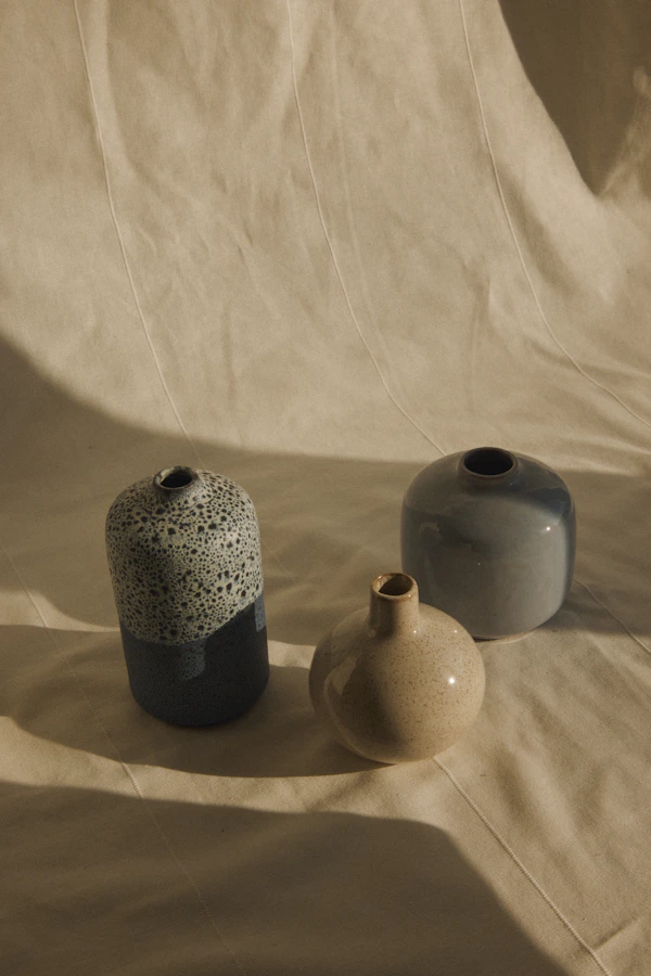 Vase cylindrique en grès