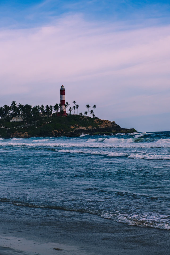 Lighthouse on the Kovalam coast, wedding destination